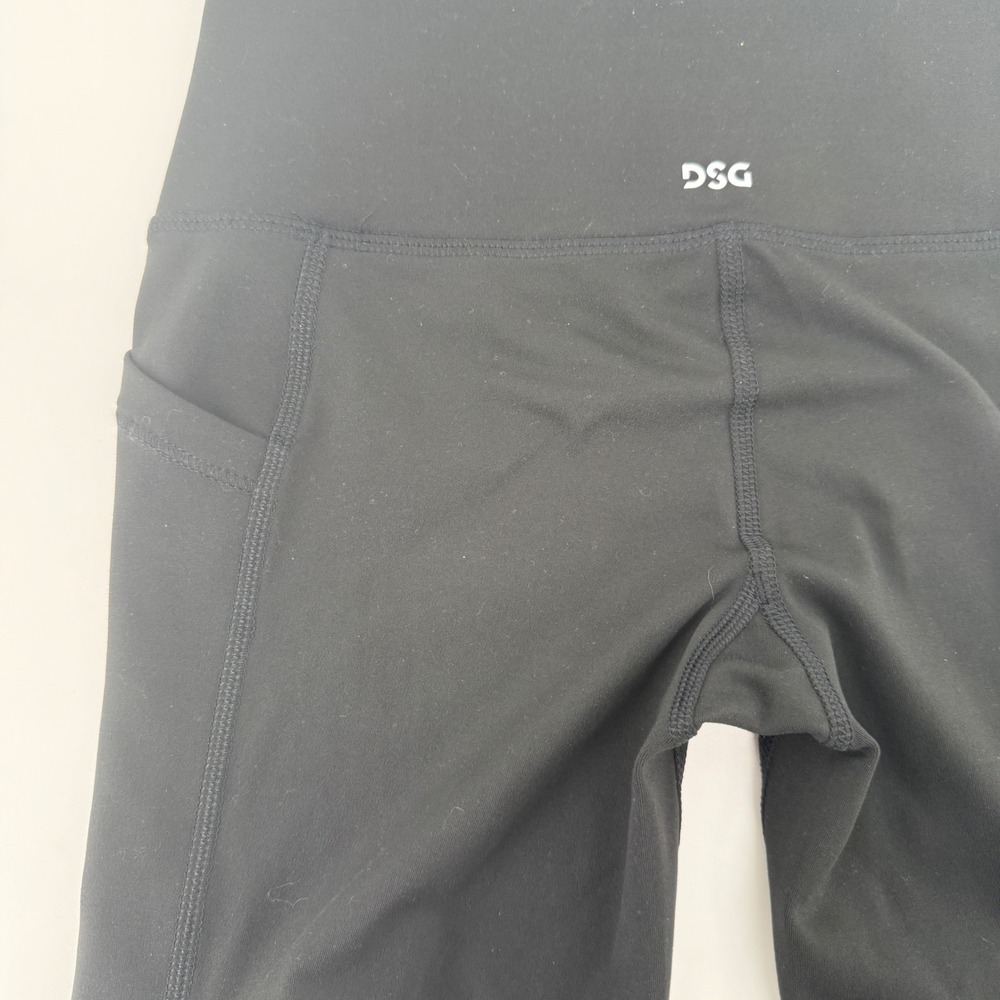 DSG Momentum Ultra High-Rise Bike Shorts Black Women's XS Moisture Wicking - Picture 9 of 10